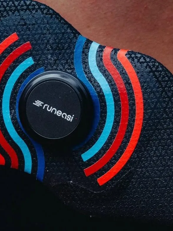 Runeasi sensor worn on a waist belt
