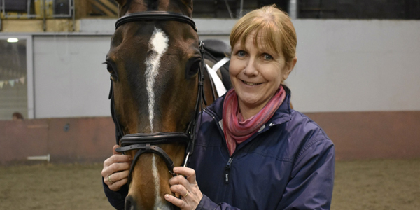 Bronwyn Walton and her horse