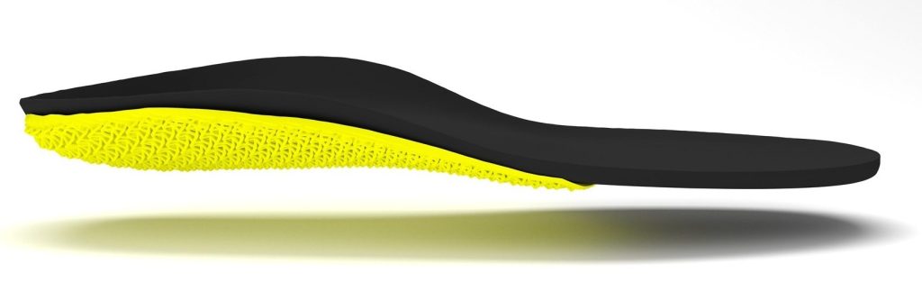 Insoles created from an RS Scan