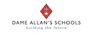 Dame Allan's school logo